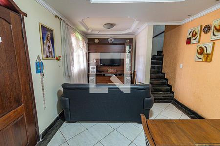 Sala de casa de condomínio à venda com 3 quartos, 167m² em Santa Monica, Belo Horizonte