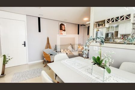 Sala - Sala de Jantar de apartamento para alugar com 2 quartos, 64m² em Jardim, Santo André