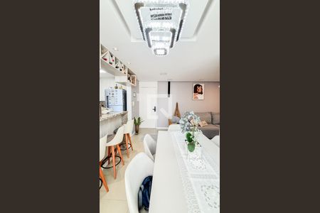 Sala - Sala de Jantar de apartamento para alugar com 2 quartos, 64m² em Jardim, Santo André