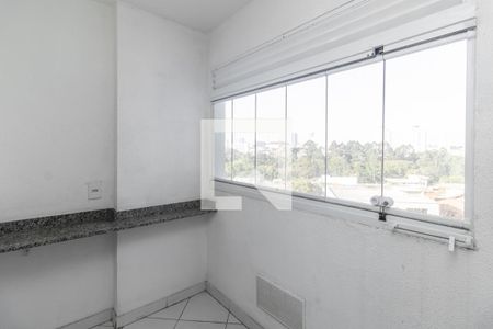 Varanda da sala /Área de serviço de apartamento para alugar com 2 quartos, 54m² em Chácara Cruzeiro do Sul, São Paulo