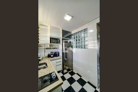 Sala/Cozinha de apartamento à venda com 1 quarto, 30m² em Brás, São Paulo