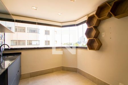 Varanda da sala de apartamento à venda com 3 quartos, 106m² em Vila Gilda, Santo André