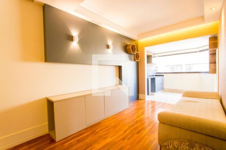 Sala de apartamento à venda com 3 quartos, 106m² em Vila Gilda, Santo André