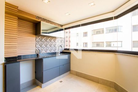 Varanda da sala de apartamento à venda com 3 quartos, 106m² em Vila Gilda, Santo André