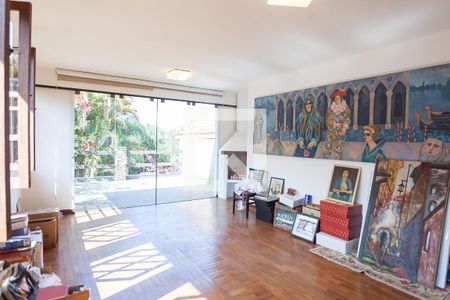 sala 2 de casa de condomínio à venda com 5 quartos, 555m² em Rosário, Nova Lima