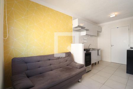 Sala de apartamento para alugar com 1 quarto, 27m² em Barra Funda, São Paulo