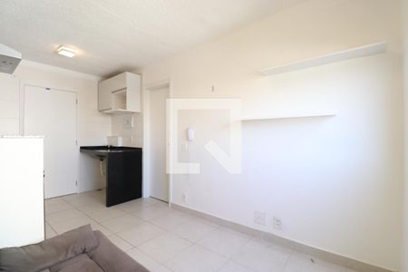 Sala de apartamento para alugar com 1 quarto, 27m² em Barra Funda, São Paulo