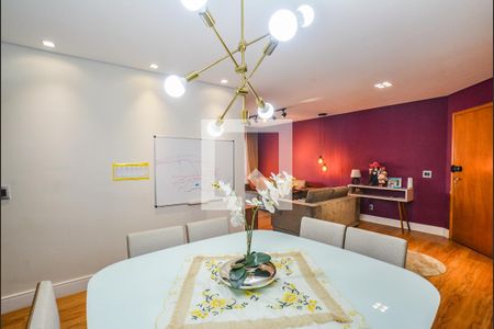 Sala de Jantar de apartamento à venda com 3 quartos, 140m² em Vila Assunção, Santo André