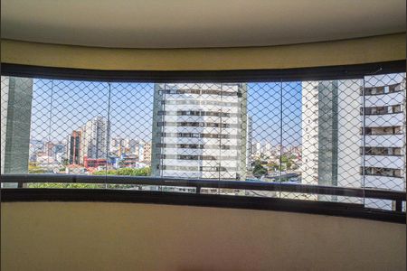 Varanda da Sala de apartamento para alugar com 3 quartos, 140m² em Vila Assunção, Santo André