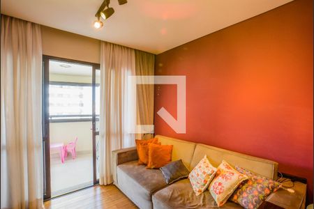 Sala de apartamento à venda com 3 quartos, 140m² em Vila Assunção, Santo André