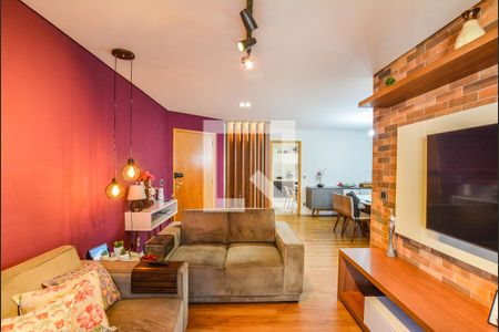 Sala de apartamento à venda com 3 quartos, 140m² em Vila Assunção, Santo André