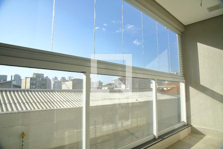 Varanda da Sala de apartamento à venda com 1 quarto, 53m² em Vila Dusi, São Bernardo do Campo