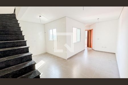 Sala - Sala de Jantar de apartamento à venda com 2 quartos, 86m² em Vila Scarpelli, Santo André