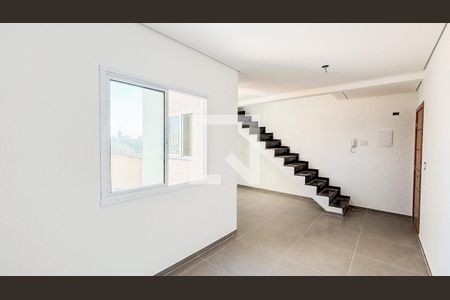 Sala - Sala de Jantar de apartamento à venda com 2 quartos, 94m² em Vila Scarpelli, Santo André