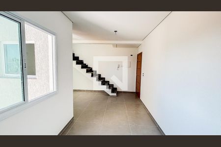 Sala - Sala de Jantar de apartamento à venda com 2 quartos, 94m² em Vila Scarpelli, Santo André