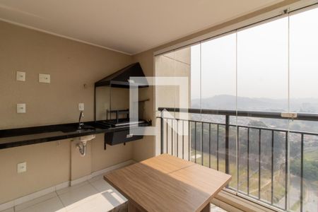 Varanda Gourmet de kitnet/studio para alugar com 1 quarto, 38m² em Jardim Flor da Montanha, Guarulhos