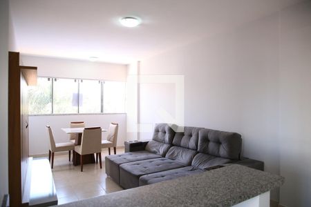 Sala de apartamento para alugar com 3 quartos, 73m² em Parque Amazonia, Goiânia