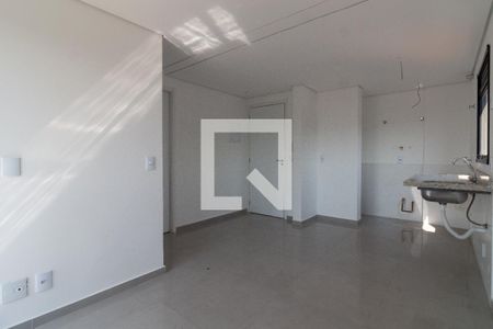 Sala - Cozinha de apartamento à venda com 1 quarto, 38m² em Jardim Trussardi, São Paulo