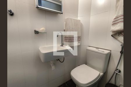 Banheiro Quarto 1 de apartamento à venda com 4 quartos, 128m² em Cruzeiro, Belo Horizonte