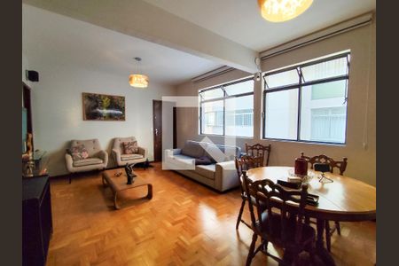 Sala de apartamento à venda com 4 quartos, 128m² em Cruzeiro, Belo Horizonte