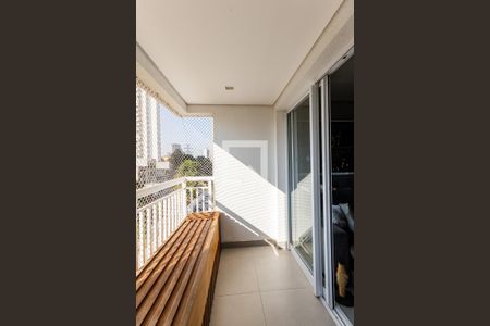 Varanda Sala de apartamento à venda com 2 quartos, 59m² em Campestre, Santo André