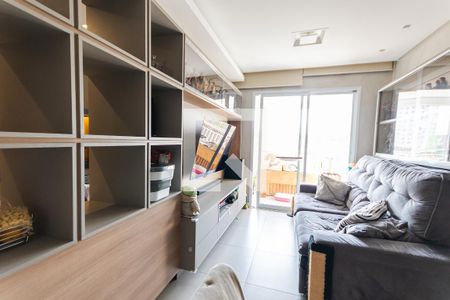 Sala de apartamento à venda com 2 quartos, 59m² em Campestre, Santo André