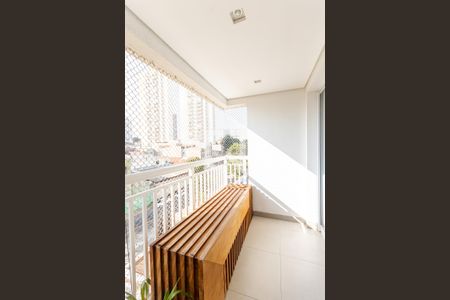 Varanda Sala de apartamento à venda com 2 quartos, 59m² em Campestre, Santo André