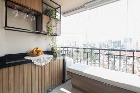 Varanda  de apartamento à venda com 2 quartos, 68m² em Tatuapé, São Paulo