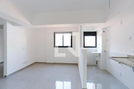 Sala de apartamento à venda com 1 quarto, 34m² em Jardim Trussardi, São Paulo