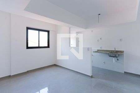 cozinha de apartamento à venda com 1 quarto, 34m² em Jardim Trussardi, São Paulo