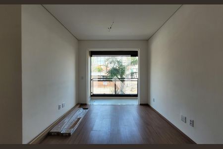 Sala de apartamento à venda com 2 quartos, 63m² em Vila Scarpelli, Santo André