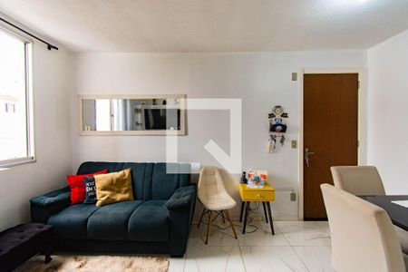 Sala de apartamento à venda com 2 quartos, 62m² em Guajuviras, Canoas