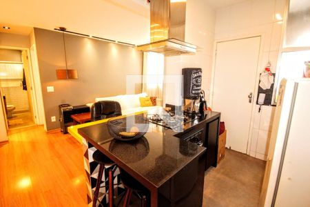 sala de apartamento à venda com 1 quarto, 40m² em Santo Agostinho, Belo Horizonte