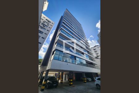 Apartamento para alugar com 35m², 1 quarto e 1 vaga Apartamento para alugar com 35m², 1 quarto e 1 vagaFachada lado nascente