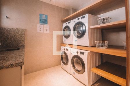 Apartamento para alugar com 35m², 1 quarto e 1 vaga Apartamento para alugar com 35m², 1 quarto e 1 vagaLavanderia