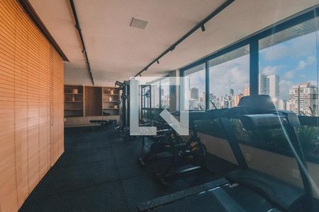 Apartamento para alugar com 35m², 1 quarto e 1 vaga Apartamento para alugar com 35m², 1 quarto e 1 vagaAcademia