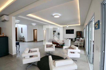 Sala de casa para alugar com 5 quartos, 450m² em Jardim Acapulco, Guarujá