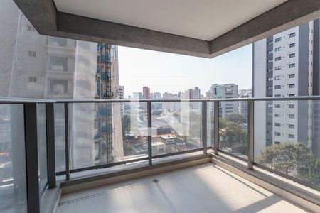 Varanda de kitnet/studio à venda com 1 quarto, 51m² em Indianópolis, São Paulo