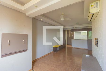 Sala/churrasqueira de apartamento à venda com 3 quartos, 79m² em Harmonia, Canoas