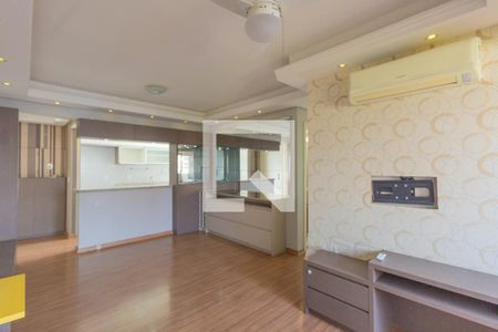 Sala de apartamento à venda com 3 quartos, 79m² em Harmonia, Canoas