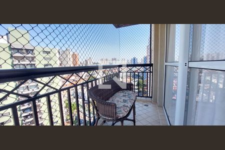 Varanda Sala de apartamento à venda com 3 quartos, 93m² em Vila Bastos, Santo André