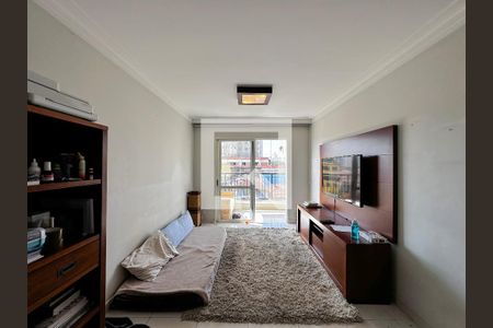 Sala de apartamento à venda com 2 quartos, 70m² em Brooklin, São Paulo