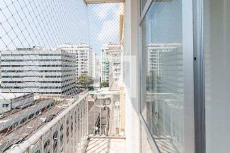 Varanda da Sala de apartamento para alugar com 3 quartos, 100m² em Rio Comprido, Rio de Janeiro