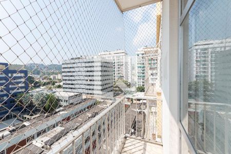 Varanda da Sala de apartamento para alugar com 3 quartos, 100m² em Rio Comprido, Rio de Janeiro