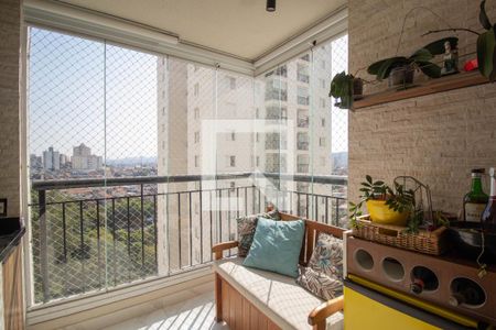 Varanda gourmet de apartamento para alugar com 3 quartos, 81m² em Vila Amélia, São Paulo