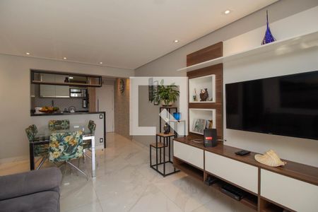 Sala de apartamento à venda com 3 quartos, 81m² em Vila Amélia, São Paulo