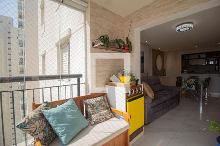 Varanda gourmet de apartamento para alugar com 3 quartos, 81m² em Vila Amélia, São Paulo