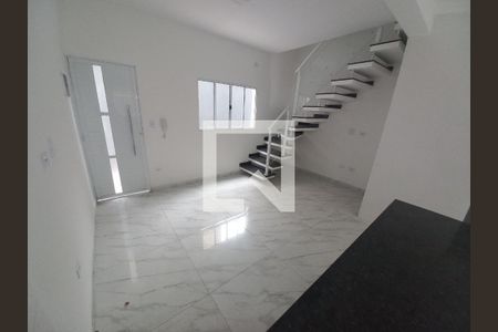 Sala de casa para alugar com 2 quartos, 60m² em Esplanada dos Barreiros, São Vicente