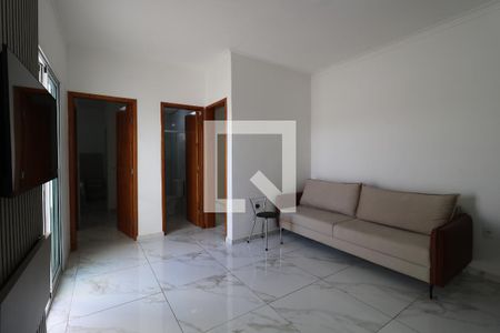 Sala de apartamento à venda com 2 quartos, 58m² em Vila Eldízia, Santo André