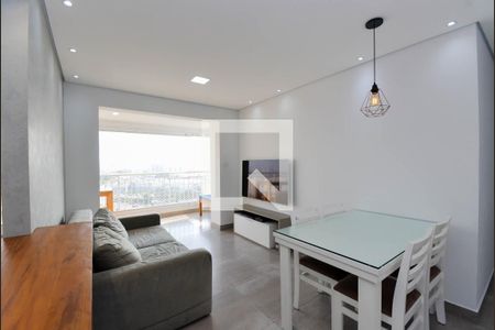 Sala de apartamento à venda com 2 quartos, 71m² em Vila Augusta, Guarulhos